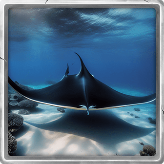 Large Manta Ray