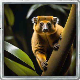 Golden Bamboo Lemur