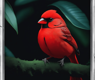 Bird Red Fody