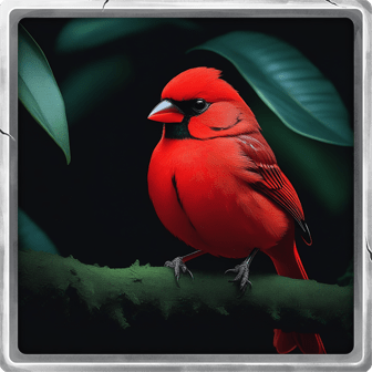 Bird Red Fody