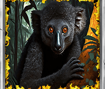 Darkgrey Giant Ayeaye